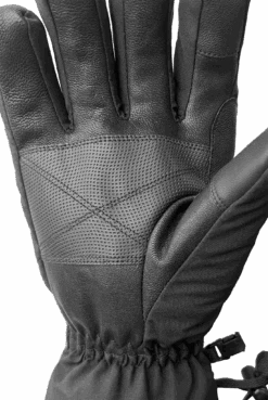Powder King Gloves - Men -Auclair Sales Store 2G259 Black grey black 3