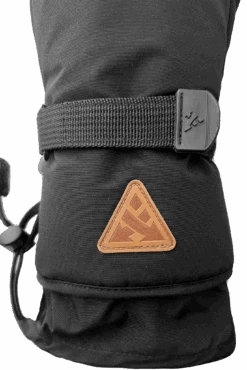 Powder King Gloves - Men -Auclair Sales Store 2G259 Black grey black 5