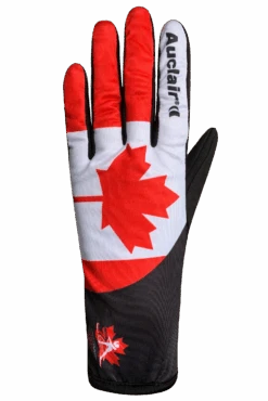 Maple Leaf Race Gloves - Men 8 Maple Leaf Race Gloves - Men -Auclair Sales Store 2L501 8509 b