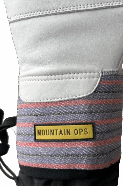 Mountain Ops 2 Fingermitts - Women -Auclair Sales Store 3J809 White black 4