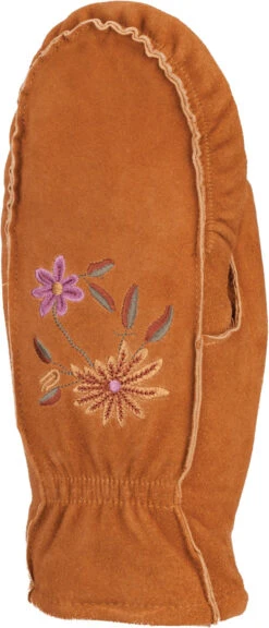 Embroidered Suede Mitt - Women 11 Embroidered Suede Mitt - Women -Auclair Sales Store 7B829 1032 b